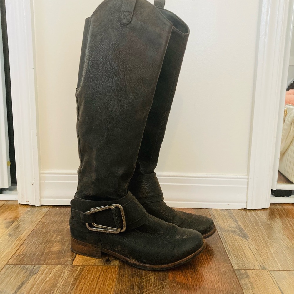 Knee high boots